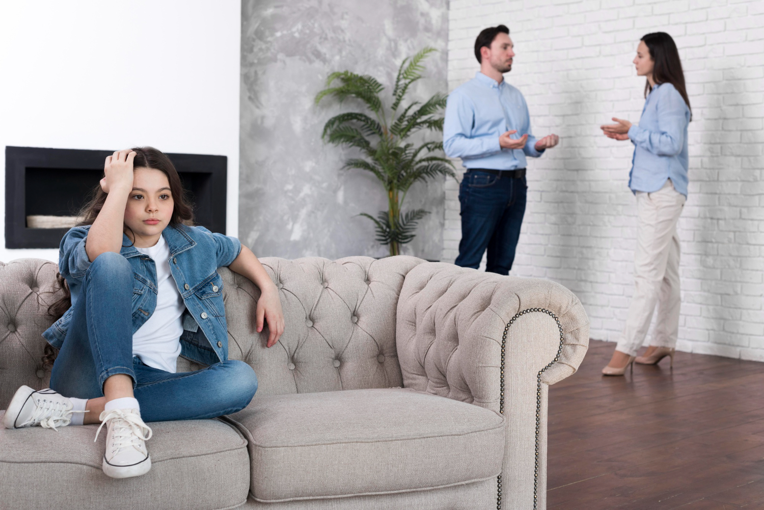 teenager dealing with parent's divorce